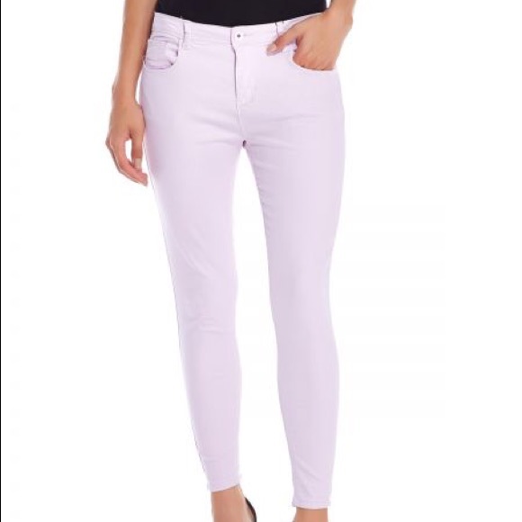 lilac skinny jeans
